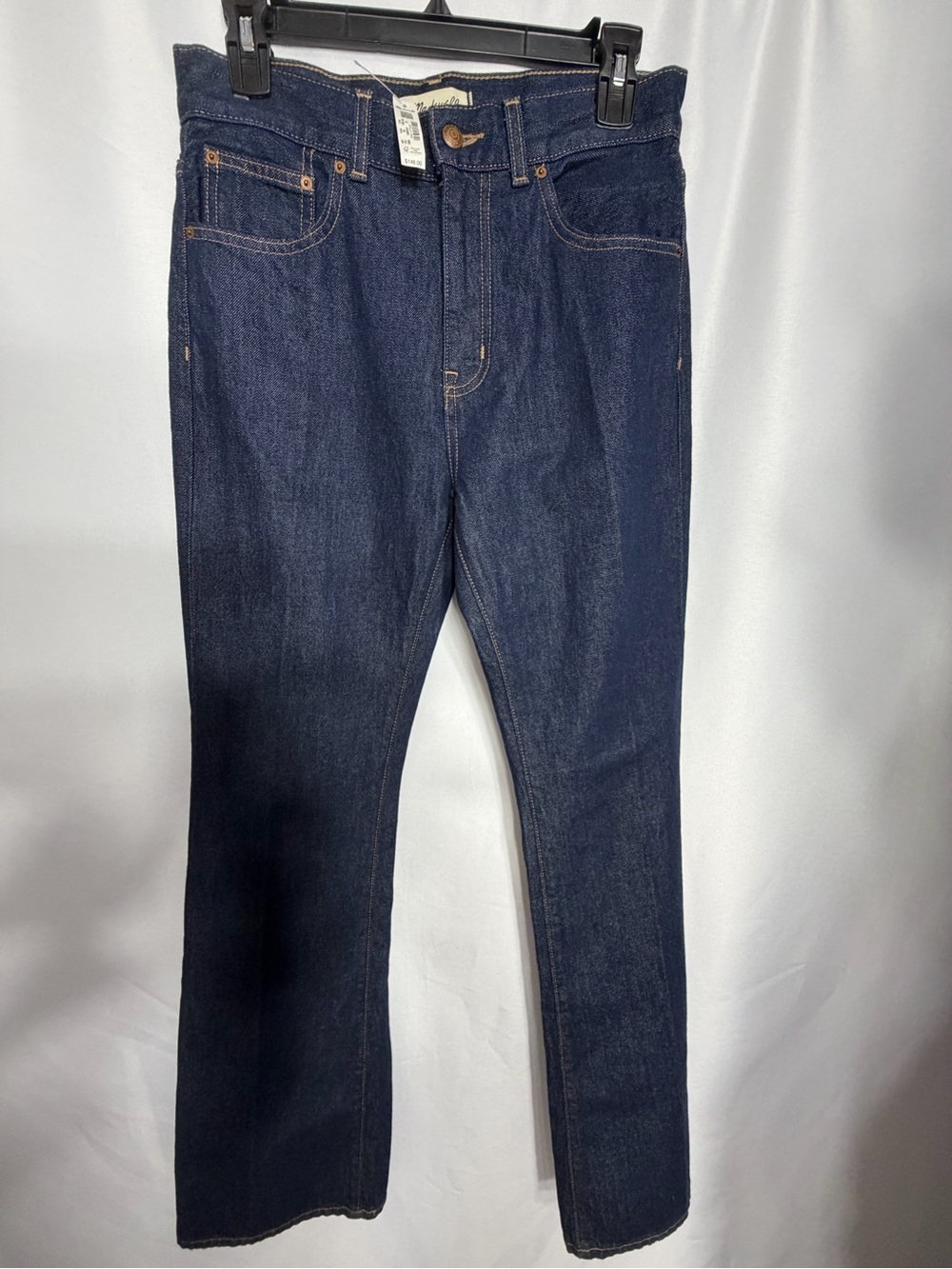 Madwell women Dark Blue Denim Jeans - Classic Straight Fit size 26 new W tags